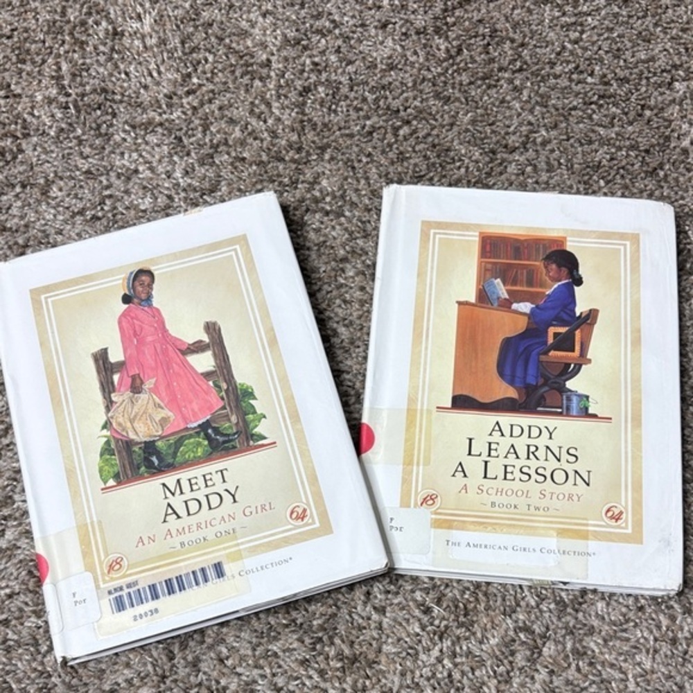 American Girl ADDY hardcover book 1 and 2